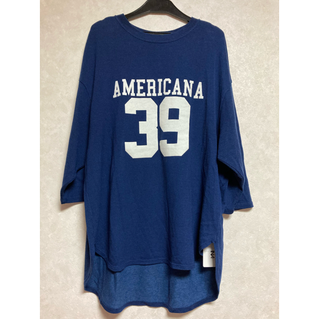 L'Appartement DEUXIEME CLASSE(アパルトモンドゥーズィエムクラス)のアパルトモン★アメリカーナ★Americana Football T-s レディースのトップス(カットソー(長袖/七分))の商品写真