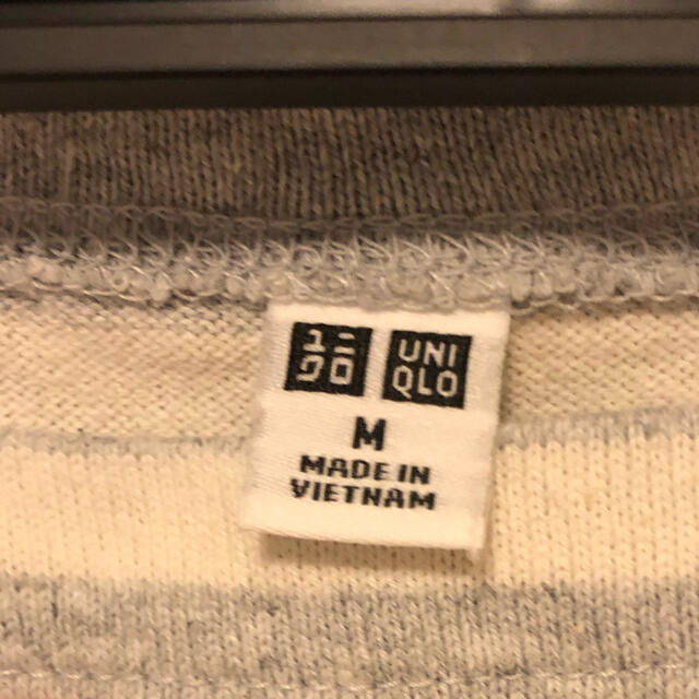 UNIQLO(ユニクロ)のユニクロ　ボーダーTシャツ　レディース レディースのトップス(Tシャツ(長袖/七分))の商品写真