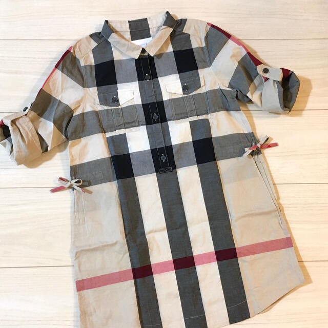 BURBERRY(バーバリー)の美品 BURBERRY CHILDREN バーバリー ワンピース ７Y 135㎝ キッズ/ベビー/マタニティのキッズ服女の子用(90cm~)(ワンピース)の商品写真