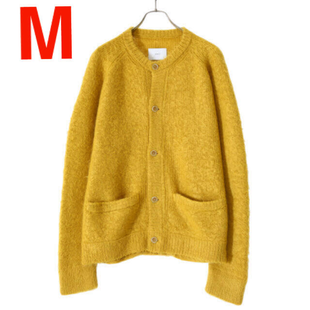 メンズstein 21aw super kid mohair cardigan