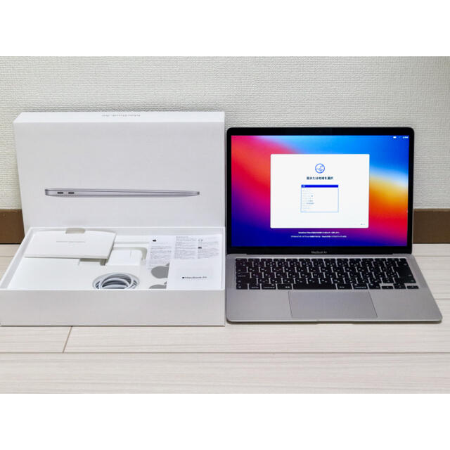 CTO MacBookAir M1 16GB SSD1TB シルバーPC/タブレット