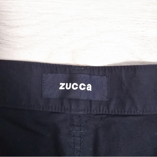 ZUCCa(ズッカ)の【ZUCCa】ズッカ　サルエルパンツ　ブラック　ボタンフライ レディースのパンツ(サルエルパンツ)の商品写真