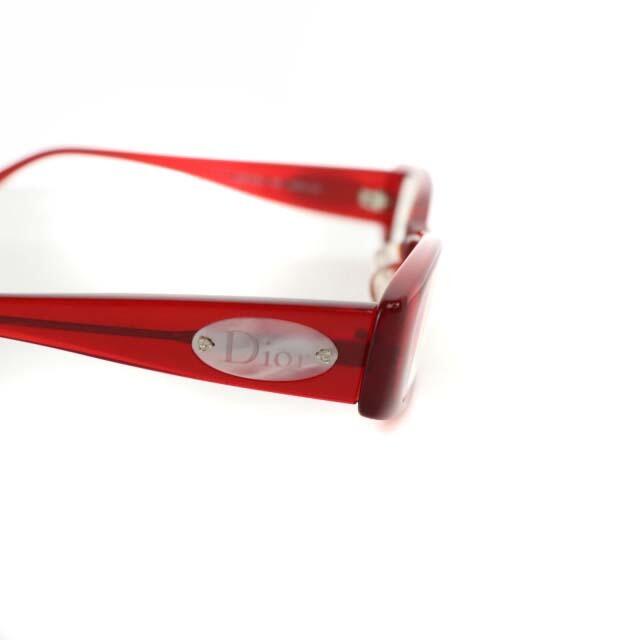 Dior(ディオール)のディオール Dior 眼鏡 度入り 49□15-135 赤  CD-7036J コスメ/美容のスキンケア/基礎化粧品(その他)の商品写真