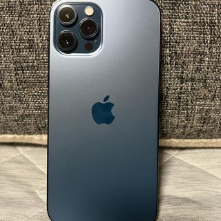 アイフォーン(iPhone)のiPhone 12 Pro Max パシフィックブルー 256GB simフリー(スマートフォン本体)