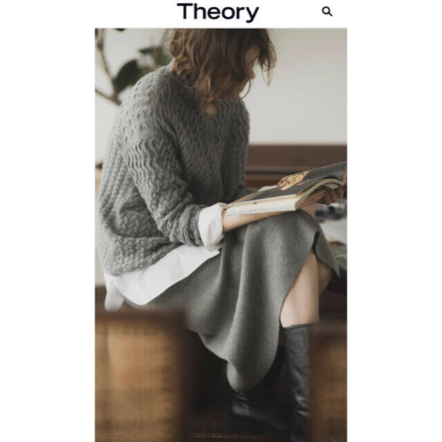 theory(セオリー)のgardenia様専用 theory knit set up ¥69300税込 レディースのトップス(ニット/セーター)の商品写真