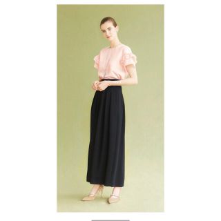 フォクシー(FOXEY)の新品未使用！現行品フォクシーPANTS "WIDE WASHABLE"40 ルネ(カジュアルパンツ)