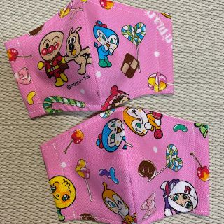 アンパンマン　子ども用インナーマスク(外出用品)