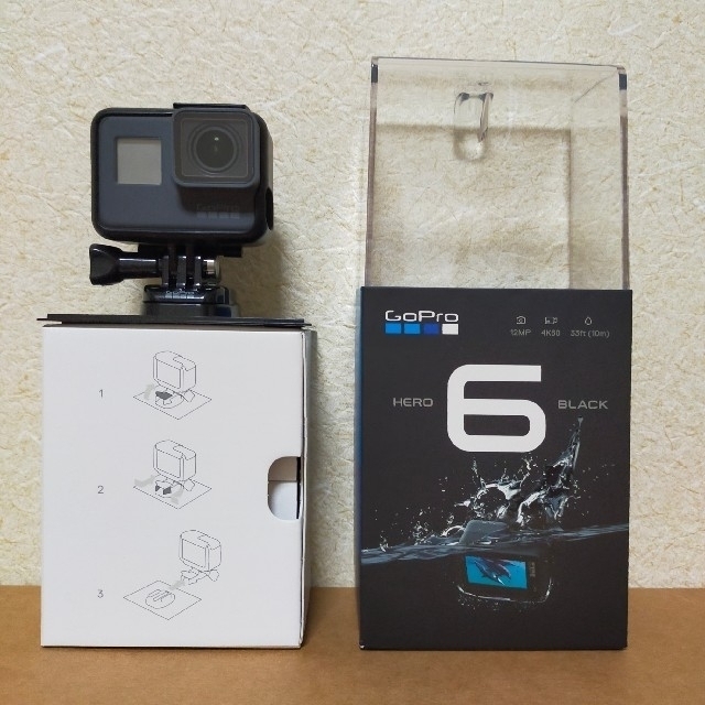 GoPro ゴープロ HERO 6 Black 国内正規品ビデオカメラ