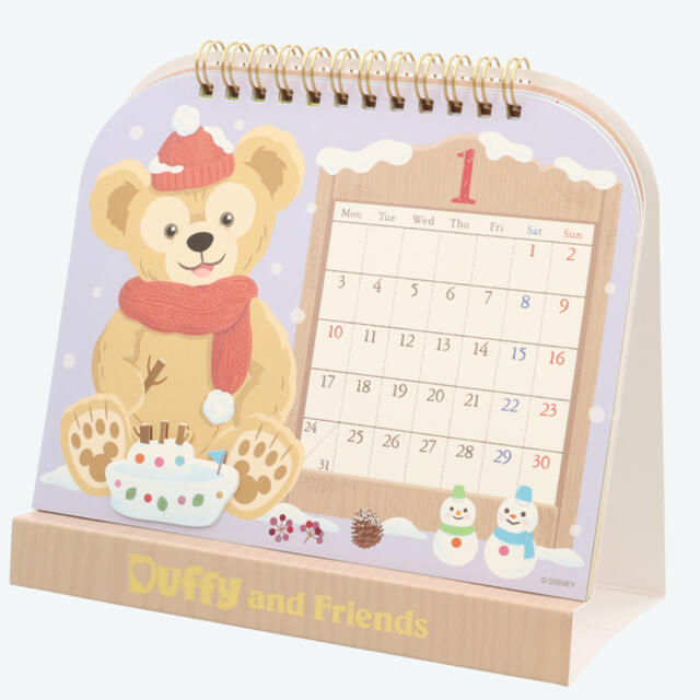 Disney - ディズニー シー 2022 ダッフィー&フレンズ 卓上カレンダー ...
