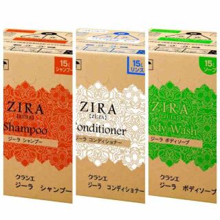 クラシエ(Kracie)のKracie・ZIRA(ジーラ)詰め替え用パウチ袋400ml×2個　☆送料込み☆(シャンプー)