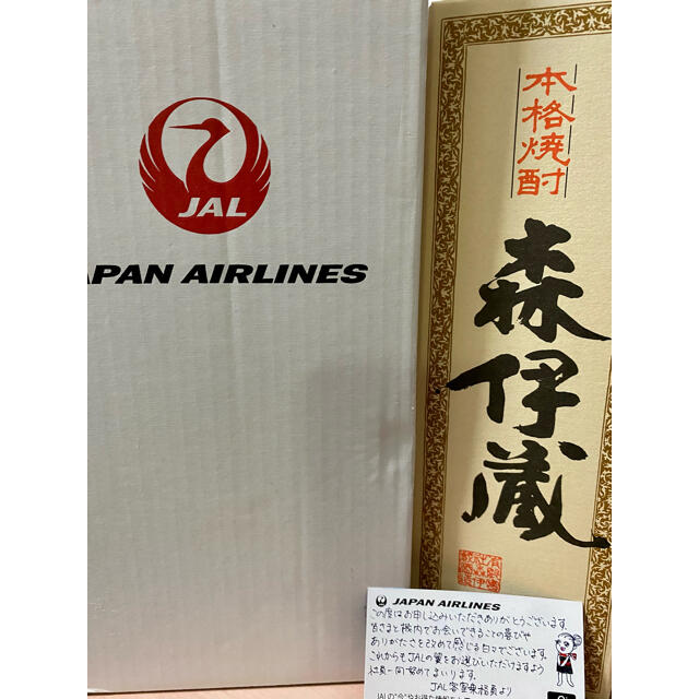 JAL(日本航空)(ジャル(ニホンコウクウ))のJAL特選　森伊蔵 720ml 食品/飲料/酒の酒(焼酎)の商品写真