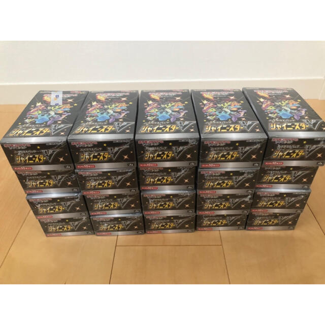 シャイニースターv シュリンク付 未開封 20box - Box/デッキ/パック