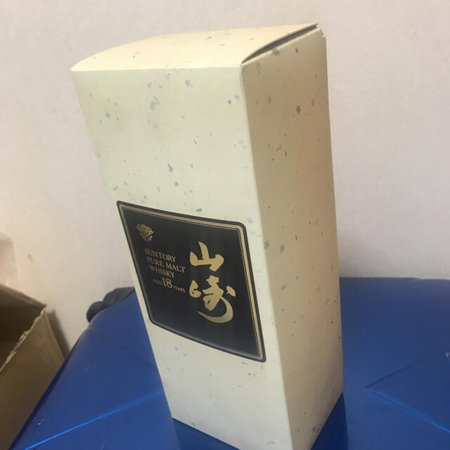 サントリー(サントリー)の★希少★ 山崎18年　旧ラベル空箱 食品/飲料/酒の酒(ウイスキー)の商品写真