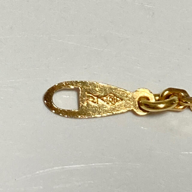 K18 ネックレスチェーン キリコ 切子 9.9g 18金 造幣局刻印 750