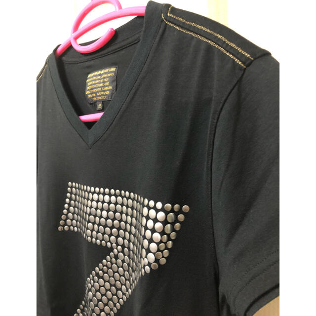 IZREEL(イズリール)のイズリール　Tシャツ ラインストーン メンズのトップス(Tシャツ/カットソー(半袖/袖なし))の商品写真