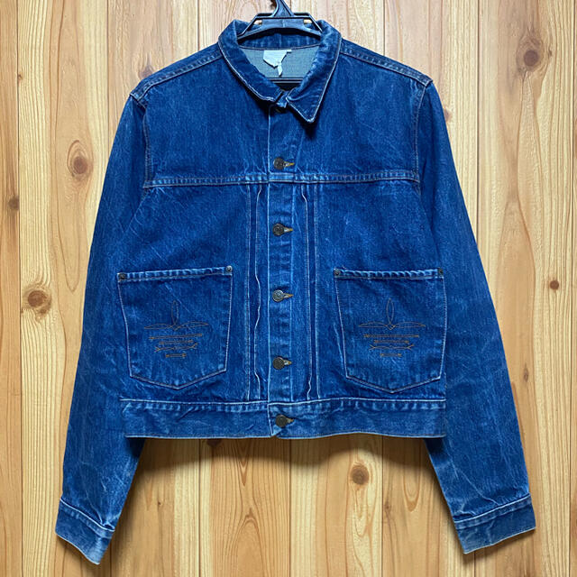 【KENZO JEANS】ヴィンテージ＊ウエスタン刺繍入りデニムジャケット