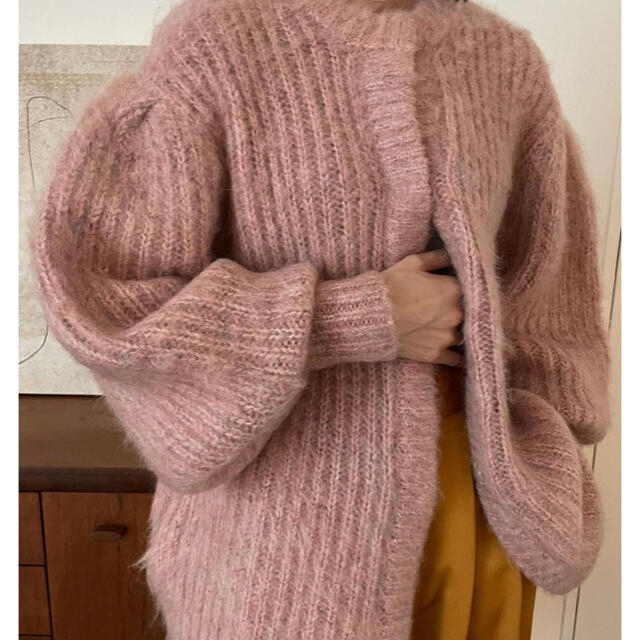 STUDIOUS - 新品 CLANE クラネ カラーモヘアシャギーカーディガンの