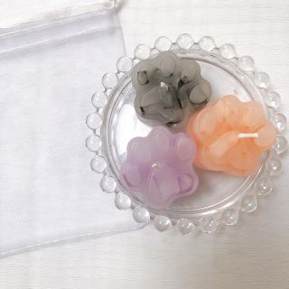 ハロウィンな肉球キャンドル❋C(アロマ/キャンドル)