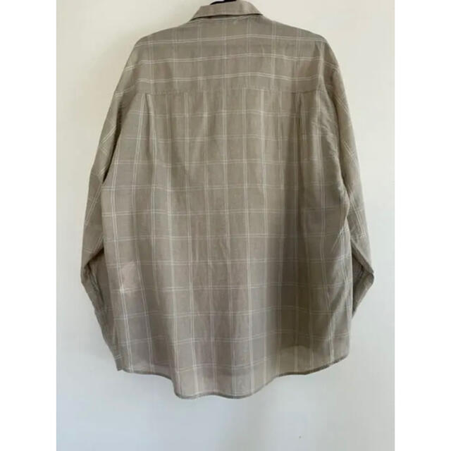 AURALEE SUPER LIGHT CHECK BIG SHIRTS メンズのトップス(シャツ)の商品写真