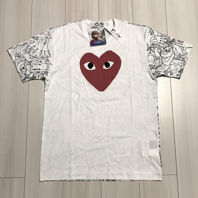 COMME des GARCONS(コムデギャルソン)のCOMMEdesGARCONS PLAY アナ雪コラボT メンズのトップス(Tシャツ/カットソー(半袖/袖なし))の商品写真