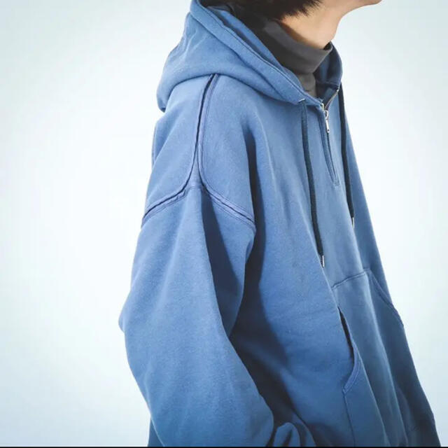 SUNSEA(サンシー)のARKnets別注　YOKE HALF ZIP PARKA メンズのトップス(パーカー)の商品写真