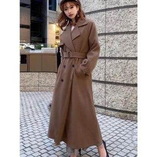RESEXXY - 【新品未使用】RESEXEE 厚手ビッグカラートレンチコート