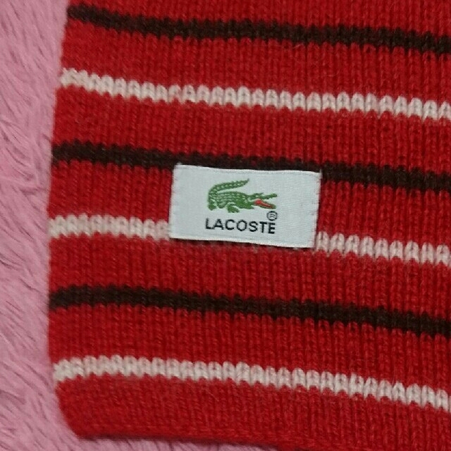 LACOSTE(ラコステ)のラコステ マフラー レディースのファッション小物(マフラー/ショール)の商品写真