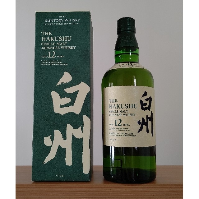 サントリー白州12年 700ml×１本【箱あり】ウイスキー