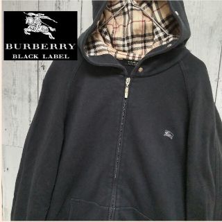 バーバリーブラックレーベル(BURBERRY BLACK LABEL)の【価格変更済み】BURBERRY　バーバリー ブラックレーベル パーカー(パーカー)