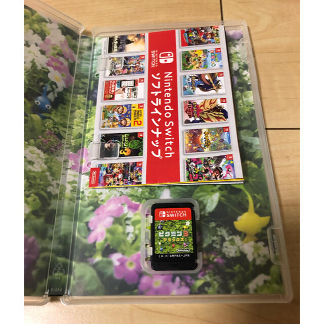 Nintendo Switch(ニンテンドースイッチ)のピクミン3 デラックス Switch エンタメ/ホビーのゲームソフト/ゲーム機本体(家庭用ゲームソフト)の商品写真