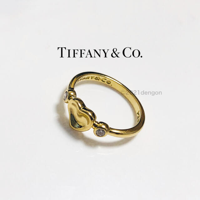 Tiffany & Co.(ティファニー)の週末セール【美品】ティファニー　エルサペレッティ　フルハート　ダイヤ2Pリング レディースのアクセサリー(リング(指輪))の商品写真