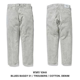 ダブルタップス(W)taps)のWTAPS BLUES BAGGY 01 TROUSERS DENIM L (デニム/ジーンズ)