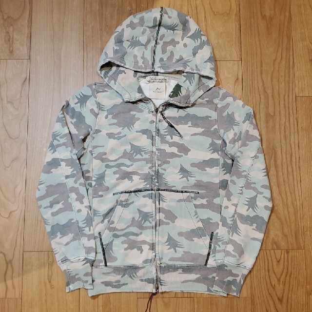 REMI RELIEF レミレリーフ CAMO ZIP パーカ 迷彩 スウェット