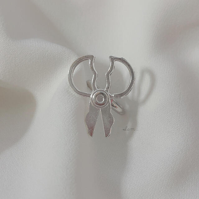 Scissors ring ハンドメイドのアクセサリー(リング)の商品写真