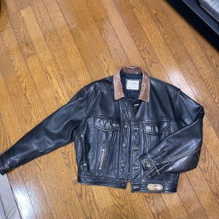 ディーゼル(DIESEL)のディーゼル　革ジャン(Gジャン/デニムジャケット)