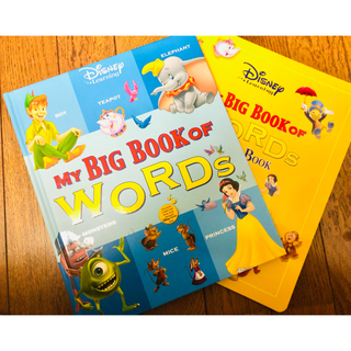 ディズニー(Disney)のMy big book of words dwe ディズニー英語(知育玩具)