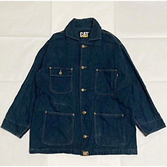 【人気】CATERPILLAR　キャタピラー　カバーオール　古着　VINTAGE メンズのジャケット/アウター(カバーオール)の商品写真