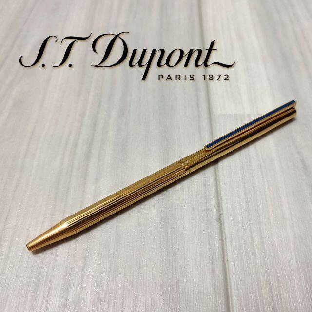 S.T.Dupont デュポン ボールペン 回転式 ゴールド | フリマアプリ ラクマ
