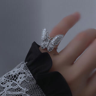 silver butterfly ring(リング)