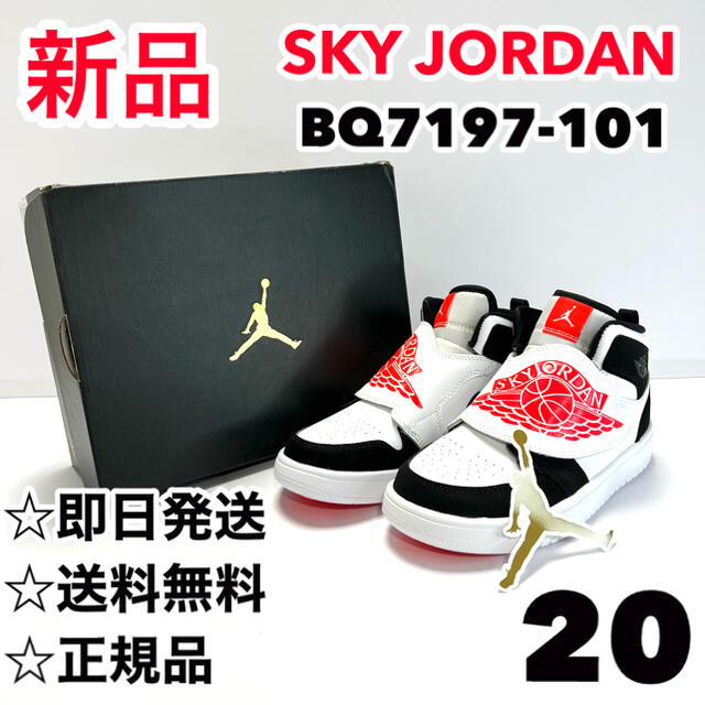 NIKE(ナイキ)の【新品】NIKE SKY JORDAN 1 (PS) 20cm キッズ/ベビー/マタニティのベビー靴/シューズ(~14cm)(スニーカー)の商品写真