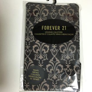 フォーエバートゥエンティーワン(FOREVER 21)の新品☆大活躍！FOREVER21アラベスク柄タイツ(タイツ/ストッキング)