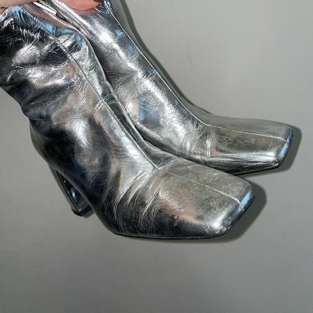 Ameri VINTAGE(アメリヴィンテージ)の【Ameri VINTAGE】SQUARE HELPFUL BOOTS レディースの靴/シューズ(ブーツ)の商品写真