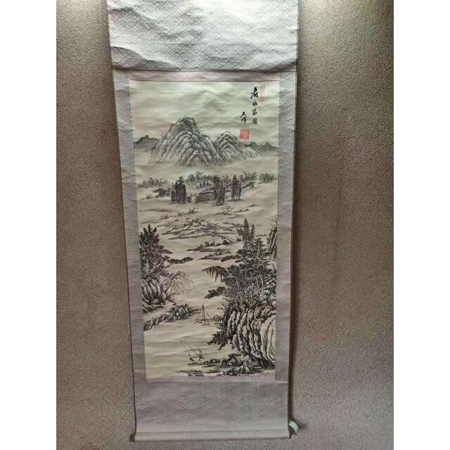 天祥 山水圖