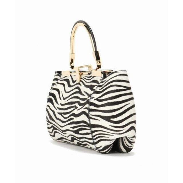 L'Appartement DEUXIEME CLASSE(アパルトモンドゥーズィエムクラス)のいちご様、タグ付き未使用、ZANCHETTI Zebra 3way Bag(M) レディースのバッグ(ショルダーバッグ)の商品写真