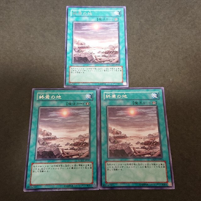遊戯王(ユウギオウ)の遊戯王 終焉の地 エンタメ/ホビーのトレーディングカード(シングルカード)の商品写真