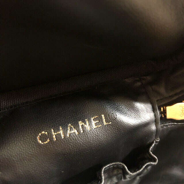 【正規品】CHANEL キャビアスキン　バニティバッグ