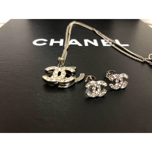 CHANEL シャネル　Wココ　ピアス　ココシャネル　レア　美品