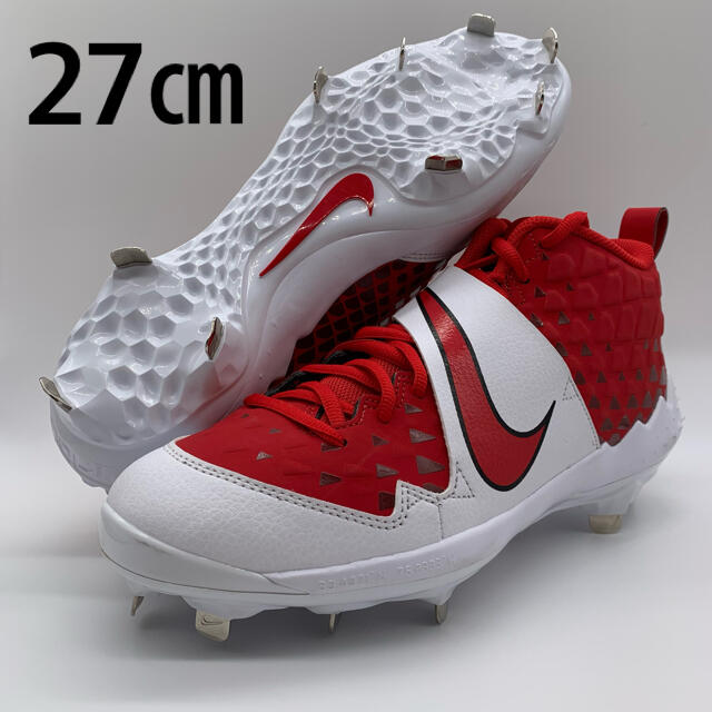 日本未発売】NIKE トラウトモデル 野球 スパイク レッド 27㎝ karatebih.ba
