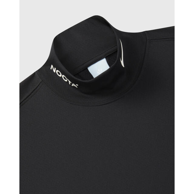 NIKE(ナイキ)の【送料込み★】NIKE × NOCTA GOLF モックネックトップ XL 黒 メンズのトップス(Tシャツ/カットソー(半袖/袖なし))の商品写真