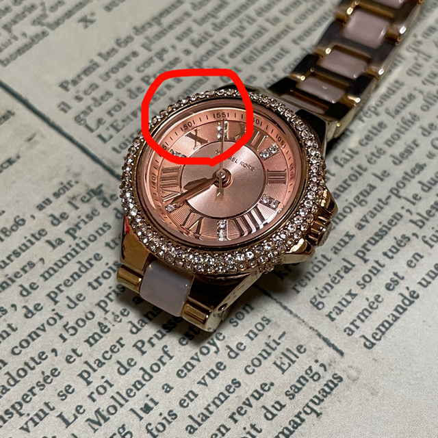 Michael Kors(マイケルコース)のMichael Kors 腕時計 ピンクゴールド レディースのファッション小物(腕時計)の商品写真